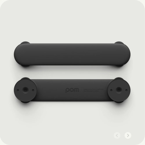 Cabinet Strap Lock Childproofing for Appliances (2 Pack) | Black