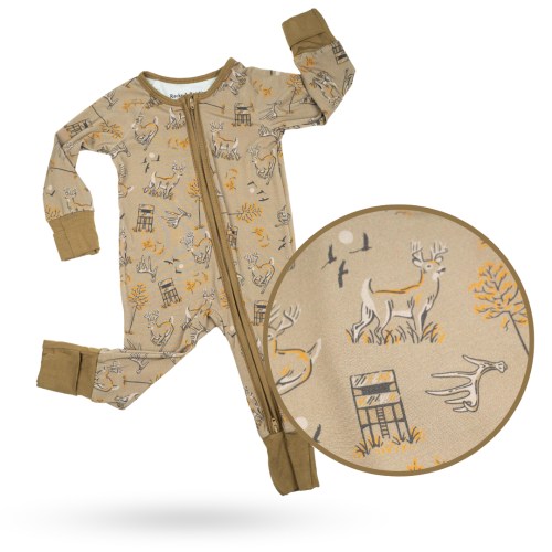 "Antler Club" Baby Zippy – Bow Crew Apparel - Bow Hunting Lifestyle Apparel