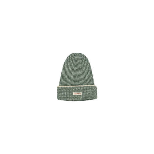 Gommu Green Micro Stripes Beanie by GOMMU – Mochi Kids