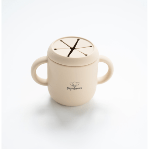 Silicone Snack Cup | Spill Proof Food Container for Toddler and Baby