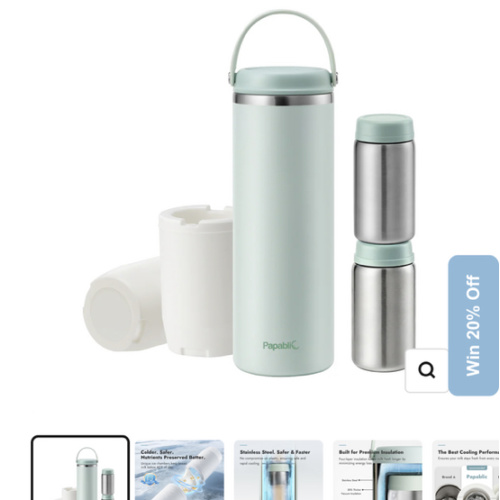 Papablic CapsuleChill™ Breast Milk Cooler