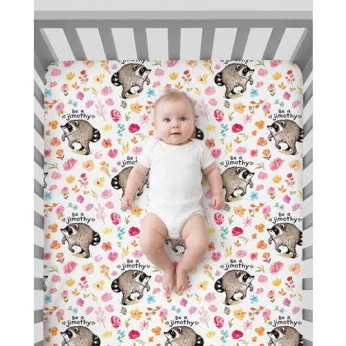 Be A Jimothy Family Matching Bamboo Fitted Crib Sheet