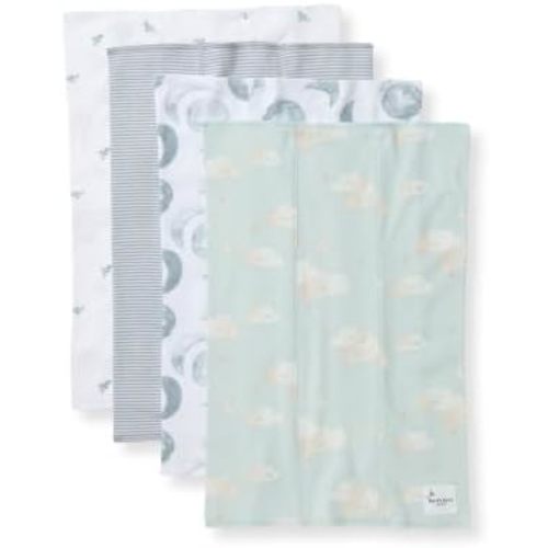 Burt's Bees Baby 100% Organic Cotton Burp Cloths, 17x11.75 inches