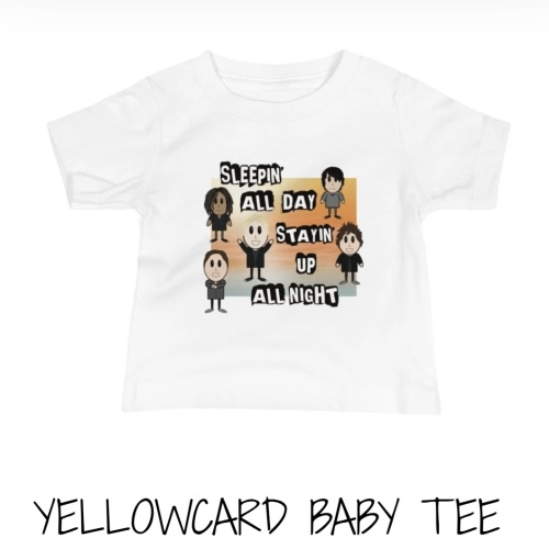 Yellowcard Baby Tee — This Is Growing Up