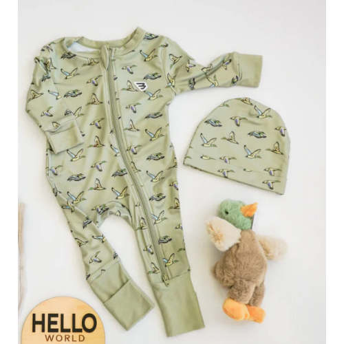 Flying Ducks Baby Zip Up