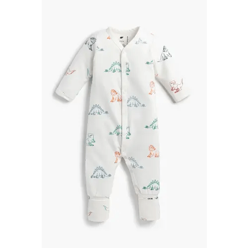 On the Go One-Piece - Organic Baby Clothes - Monica + Andy- 0-3mo