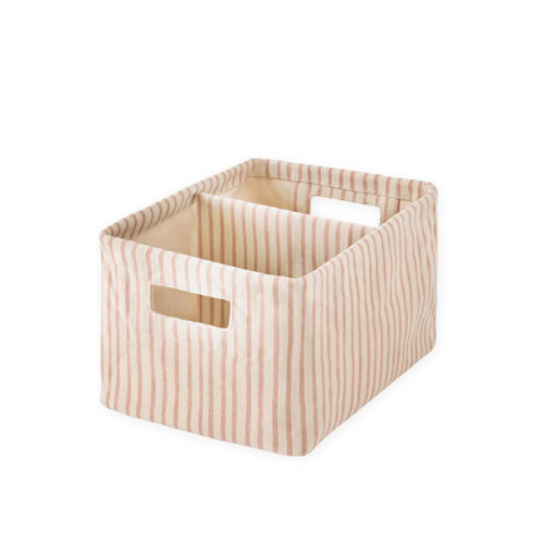 Stripes Away Petal Printed Hideaway Caddy