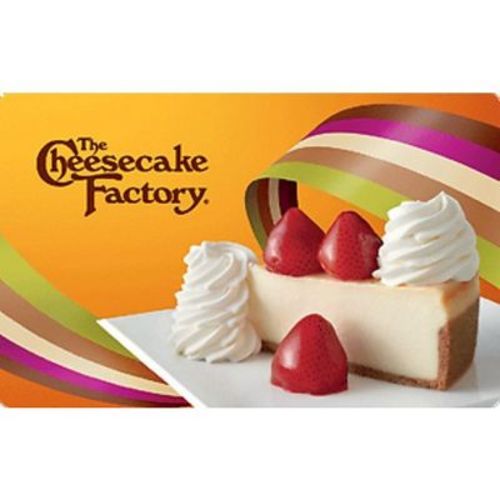 $50 Cheesecake Factory Gift Card (Email Delivery)