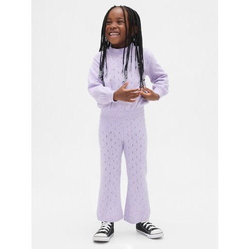 Baby & Toddler CashSoft Pointelle Flare Pants