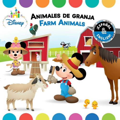 Disney Bilingual: Farm Animals / Animales de granja (English-Spanish) (Disney Baby) (Board book)