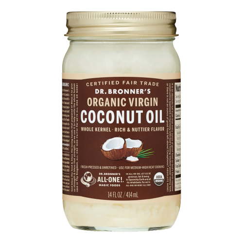 Dr. Bronner's Regenerative Organic Whole Kernel Coconut Oil 14oz