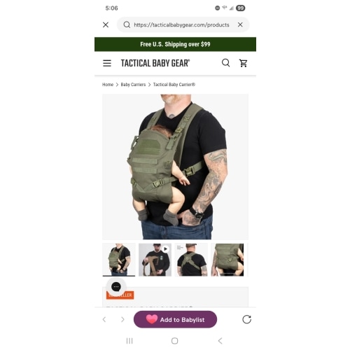 Tactical Baby Carrier® - The Ultimate Hands-Free Solution by TBG – Tactical Baby Gear