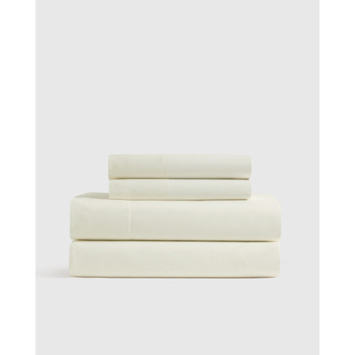 Organic Crisp Percale Sheet Set