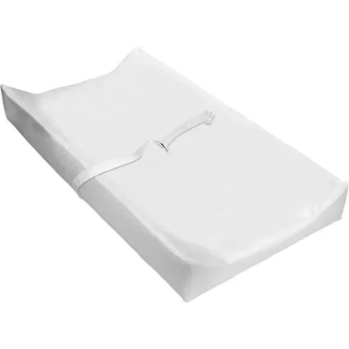 Crib and Changer Changing Pad and Cover, White