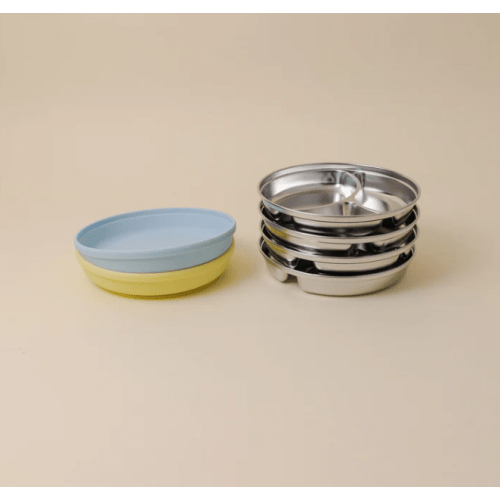 Junesday Solid Feeding Plates