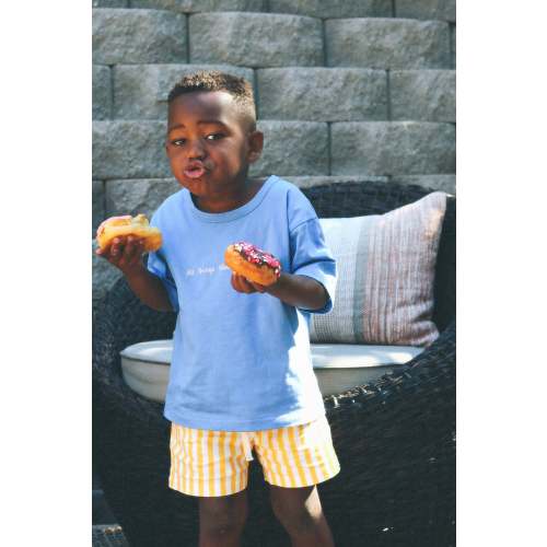 All Things Bloom With Love T-shirt | Blue