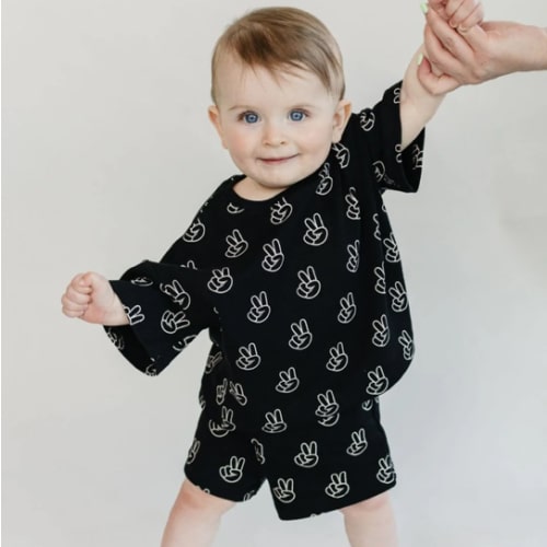 Shorts Set | Good Vibes