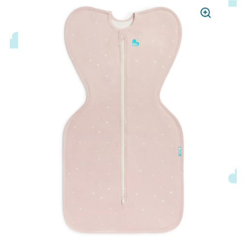Swaddle Up™ 1.0 TOG Cotton Powder Pink Twinkle
