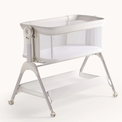 HARPPA Cuddly Sway | 3-in-1 Rocking Baby Bassinet & Bedside Sleeper with Anti-Reflux Mattress for Newborns | Attaches to Bed, Adjustable Height, Tool-Free Setup, Portable Wheels, CPSC Certified, Gentle Rocking Motion | Ideal for Infants, Safe Co-Sleeping