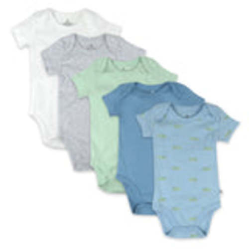 5-Pack Organic Cotton Short Sleeve Bodysuits | Honest Baby Clothing