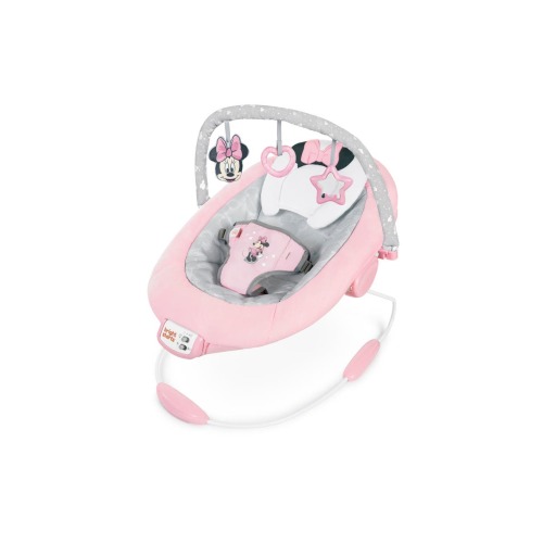 Disney Baby Minnie Mouse Rosy Skies Pink Baby Bouncer Infant Seat