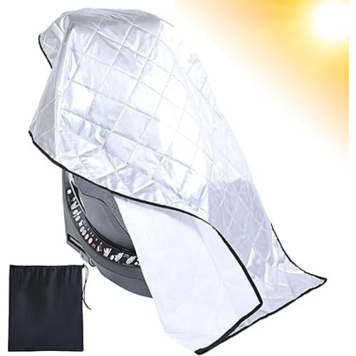 Car Seat Sun Shade Cover Cooling for Baby Car Seat Belts 20% Wider Coverage Summer Car Travel Accessory