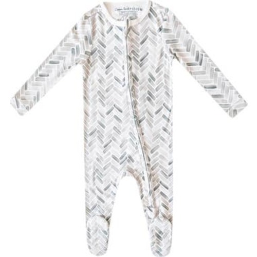Zip-Up Footie Pajamas, 0-3M