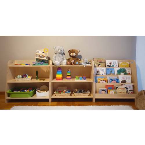 montessori toy shelf, childrens storage, modern toy shelf, plywood shelf, kids shelf, plywood furniture