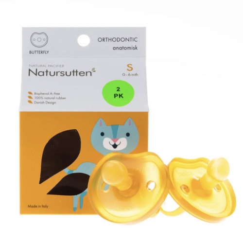 Natursutten Orthodontic Butterfly Shield Pacifier – Blooming Baby