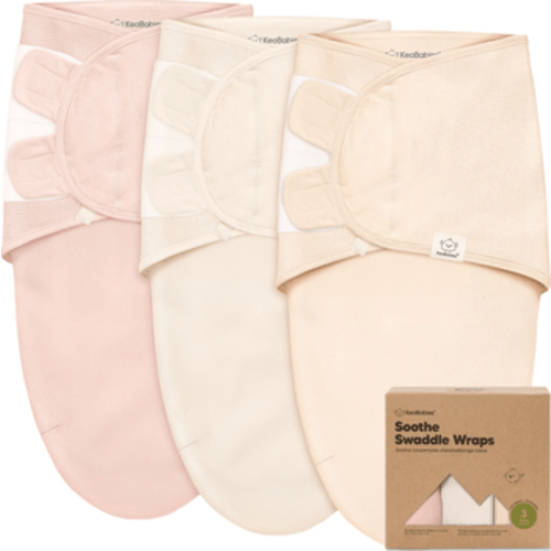 3-Pack Soothe Swaddle Wraps, X-Small