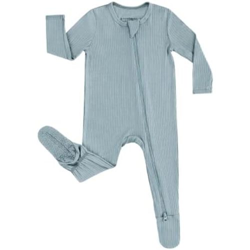 BubblePanda Rayon Made From Bamboo Baby Pajamas Unisex Newborn Sleepers
