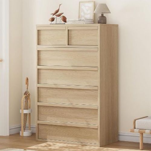 Acekool Dressers 5/7-Drawer Wooden Dresser Organizer, Spacious Storage Cabinet, Modern Bedroom, Living Room, Entryway