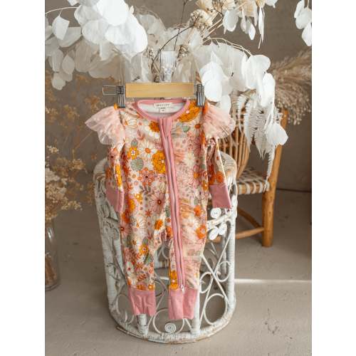 Dainty Miss Onesie - Buttercup Bloom