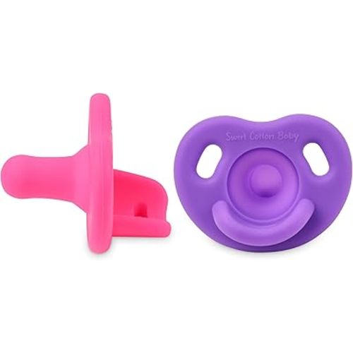 Pacifier – Soft Silicone – 0-36 Months – BPA Free – Natural Latch – Lightweight, Dishwasher Safe – for Newborns, Infants, Toddlers