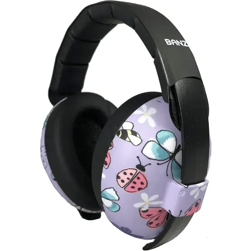 Banz Bubzee Baby Headphones for Noise Protection - Baby Ear Muffs, Newborn Infant & Toddler, 0 to 36 Months, Adjustable