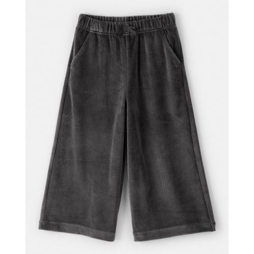Toddler Girl Ribbed Flare Pants - Black | Carter's