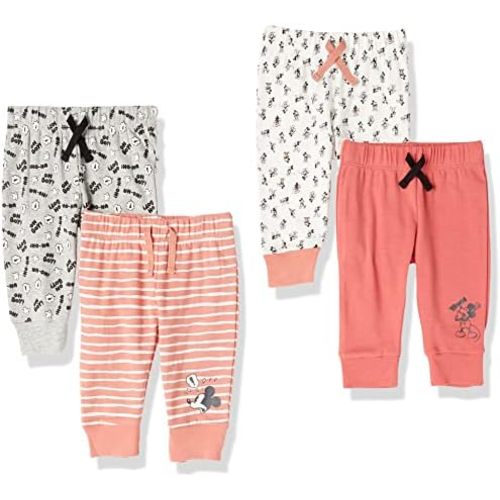 Amazon Essentials Disney | Marvel | Star Wars Toddler and Baby Boys' Cotton Knit Jogger Pants, Multipacks