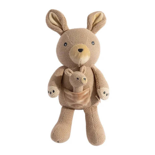 Living Textiles Australiana Knitted Toy - Kylie the Kangaroo - NEW