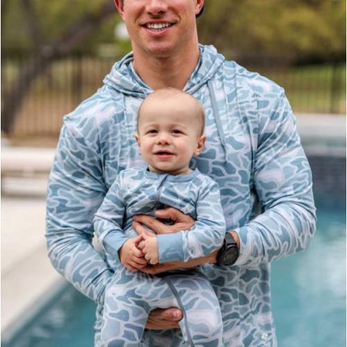 Baby Zip Up - Seaside Camo – BURLEBO