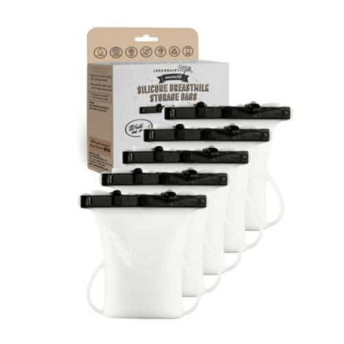 Reusable Silicone Breastmilk Storage Bags | Legendairy Milk