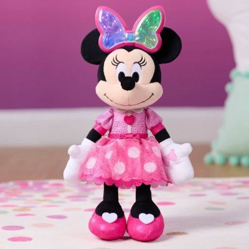 Disney Jr. Colorfinity Minnie Mouse Interactive Plush Toy Over 40 Interactions Ages 3 and Up