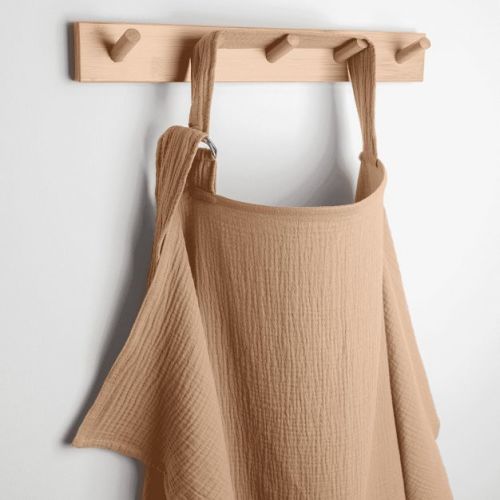 Muslin Nursing Cover for Baby Breastfeeding, Soft & Breathable Breastfeeding Cover for Mom by Comfy Cubs