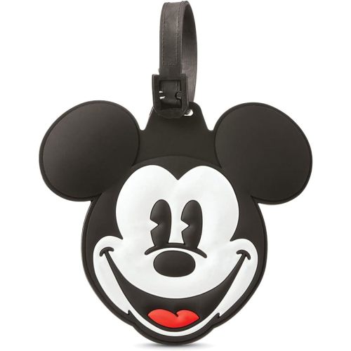 American Tourister Disney Luggage Tag, Mickey Mouse Head, One Size