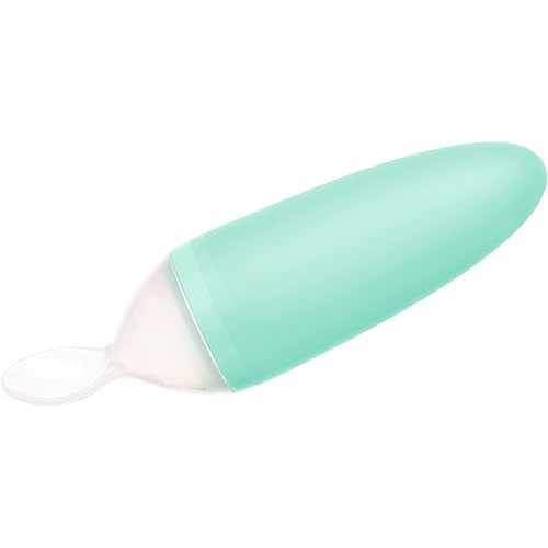 Boon SQUIRT Silicone Baby Food Dispensing Spoon, Mint