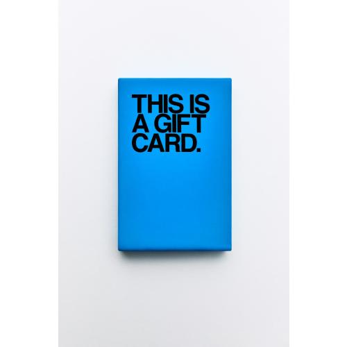 ZARA GIFT CARD (PHYSICAL) - Blue | ZARA United States
