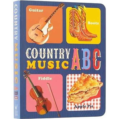 Country Music ABC Board Book (Music Legends and Learning for Kids)