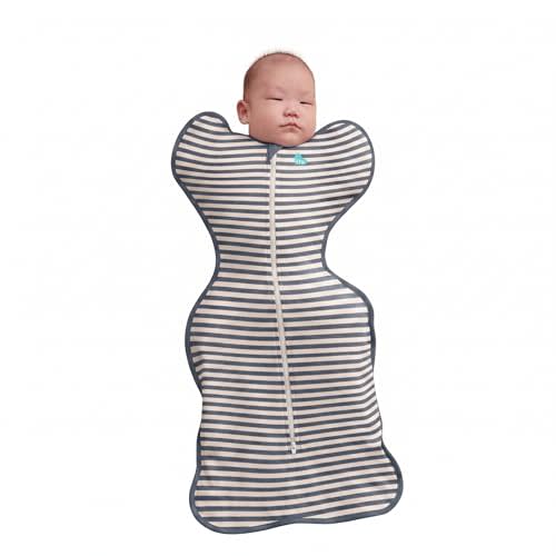Love to Dream Swaddle UP, Baby Sleep Sack, Self-Soothing Swaddles for Newborns, Improves Sleep, Snug Fit Helps Calm Startle Reflex, New Born Essentials for Baby, 8-13lb, Denim