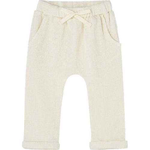 Vanilla Waffle Jogger Pants - Milkbarn Kids Pants | Maisonette