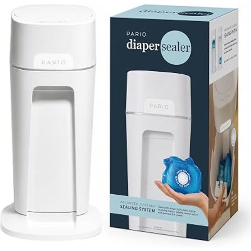 DiaperSealer Automatic Diaper Pail & Refill, Newborn Baby Essentials