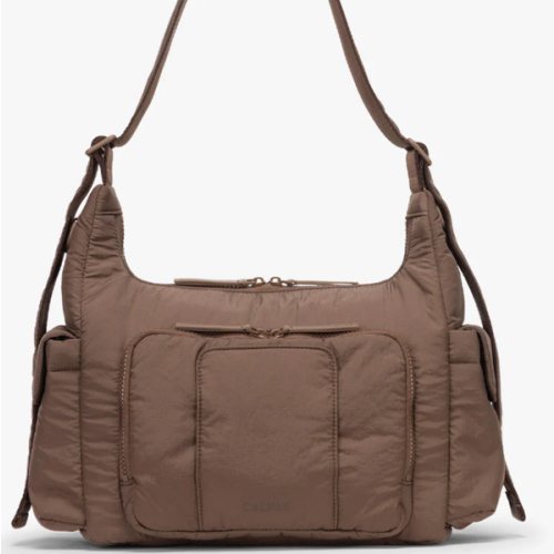 Crossbody Diaper Bag - HAZELNUT